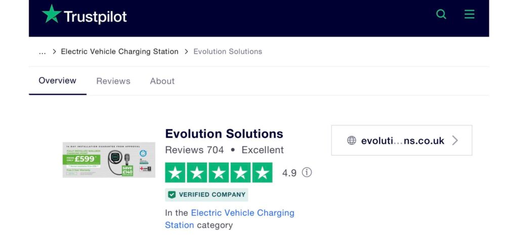 electric charger installation trustpilot review